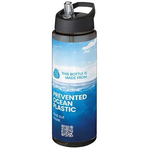 H2O Active® Eco Vibe 850 ml Sportflasche mit Ausgussdeckel, kohle, schwarz bedrucken, Art.-Nr. 21048600 H2O Active® Eco Vibe 850 ml Sportflasche mit Ausgussdeckel, kohle, schwarz bedrucken, Art.-Nr. 21048600
