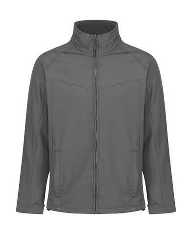 Regatta Uproar Softshell Jacket, Seal Grey, S bedrucken, Art.-Nr. 812171293