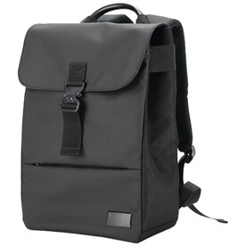 SCX.design L11 rPET Business City Rucksack, schwarz bedrucken, Art.-Nr. 1PX15090