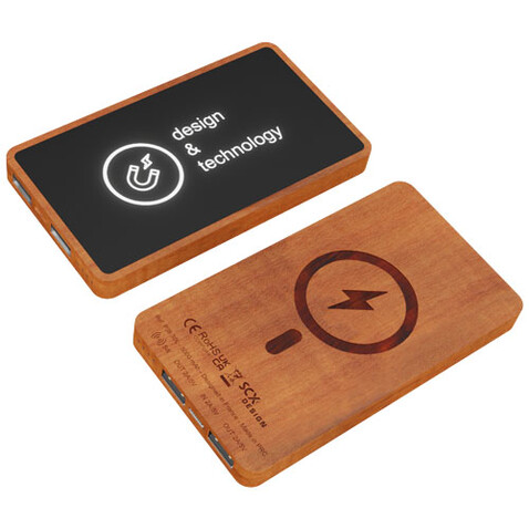 SCX.design P39 5000 mAh 5W magnetische kabellose Powerbank, holz bedrucken, Art.-Nr. 1PX19071 SCX.design P39 5000 mAh 5W magnetische kabellose Powerbank, holz bedrucken, Art.-Nr. 1PX19071