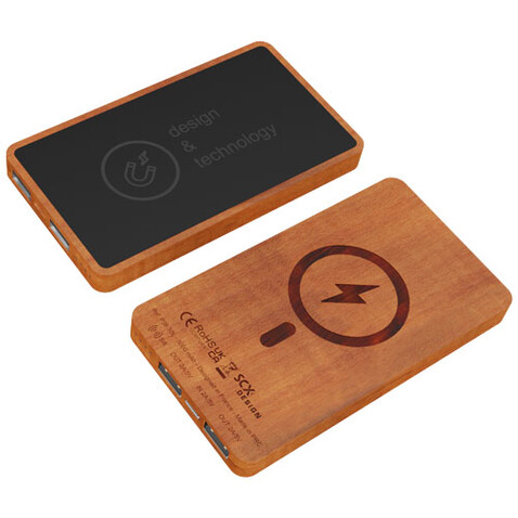 SCX.design P39 5000 mAh 5W magnetische kabellose Powerbank, holz bedrucken, Art.-Nr. 1PX19071 SCX.design P39 5000 mAh 5W magnetische kabellose Powerbank, holz bedrucken, Art.-Nr. 1PX19071