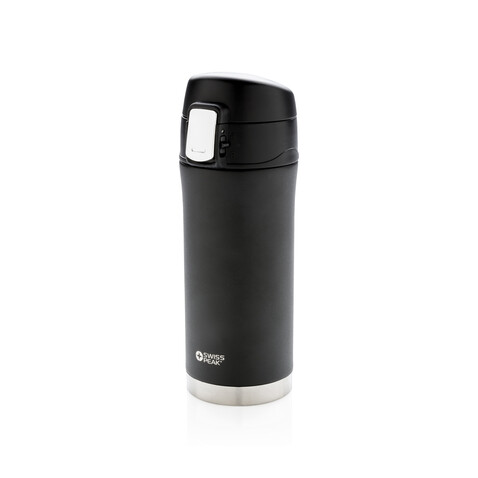 Swiss Peak Elite Kupfer Vakuum Becher schwarz bedrucken, Art.-Nr. P433.371 Swiss Peak Elite Kupfer Vakuum Becher schwarz bedrucken, Art.-Nr. P433.371