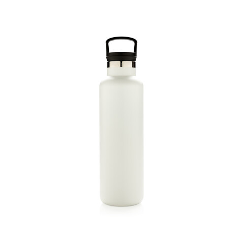 Auslaufsichere Vakuumflasche off white bedrucken, Art.-Nr. P436.663