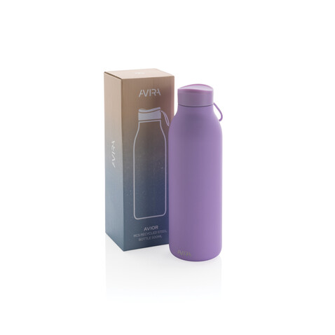 Avira Avior RCS recycelte Stainless-Steel Flasche 500ml lila bedrucken, Art.-Nr. P438.009 Avira Avior RCS recycelte Stainless-Steel Flasche 500ml lila bedrucken, Art.-Nr. P438.009