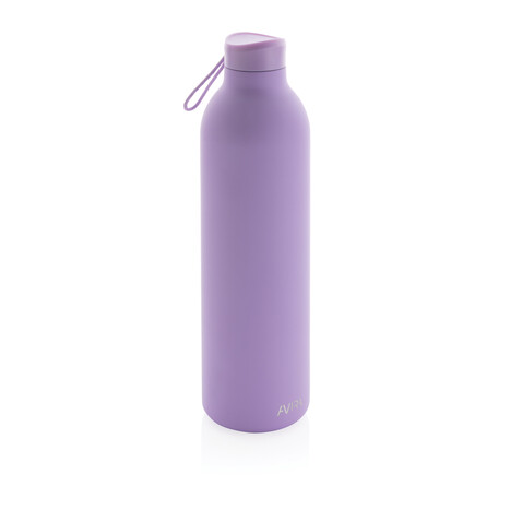 Avira Avior RCS recycelte Stainless-Steel Flasche 1L lila bedrucken, Art.-Nr. P438.019
