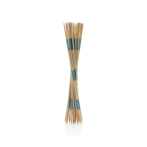 Giant Mikado-Set aus Bambus braun bedrucken, Art.-Nr. P453.559