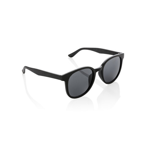 Weizenstroh Sonnenbrille schwarz bedrucken, Art.-Nr. P453.911 Weizenstroh Sonnenbrille schwarz bedrucken, Art.-Nr. P453.911