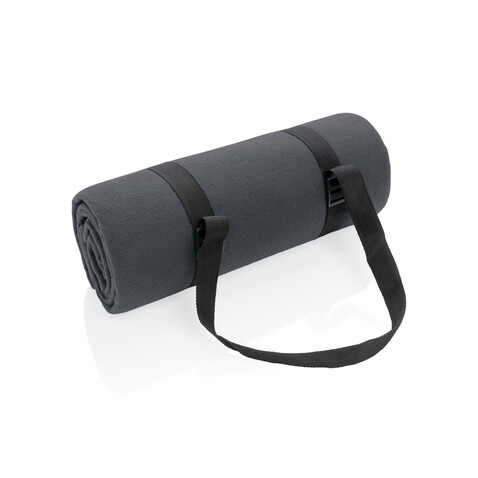 Impact AWARE™ RPET Picknickdecke anthrazit bedrucken, Art.-Nr. P459.072 Impact AWARE™ RPET Picknickdecke anthrazit bedrucken, Art.-Nr. P459.072