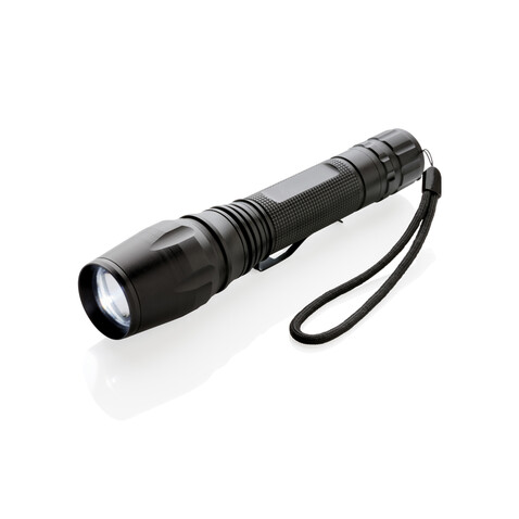 10W Cree Taschenlampe schwarz bedrucken, Art.-Nr. P513.431 10W Cree Taschenlampe schwarz bedrucken, Art.-Nr. P513.431