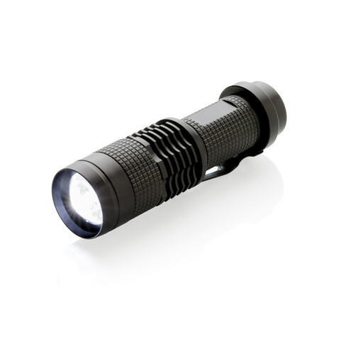 Kompakte 3W Cree Taschenlampe schwarz bedrucken, Art.-Nr. P513.571 Kompakte 3W Cree Taschenlampe schwarz bedrucken, Art.-Nr. P513.571