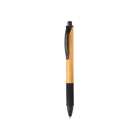 Bambus & Weizenstroh Stift schwarz bedrucken, Art.-Nr. P610.531 Bambus & Weizenstroh Stift schwarz bedrucken, Art.-Nr. P610.531