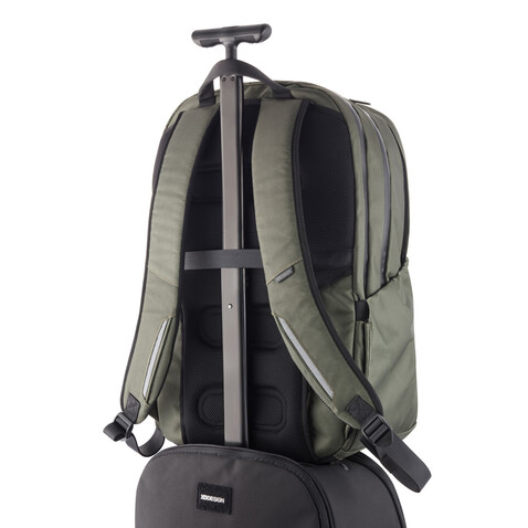 Bobby Explore Rucksack grün, schwarz bedrucken, Art.-Nr. P705.917 Bobby Explore Rucksack grün, schwarz bedrucken, Art.-Nr. P705.917