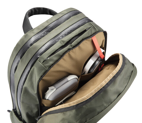 Bobby Explore Rucksack grün, schwarz bedrucken, Art.-Nr. P705.917 Bobby Explore Rucksack grün, schwarz bedrucken, Art.-Nr. P705.917