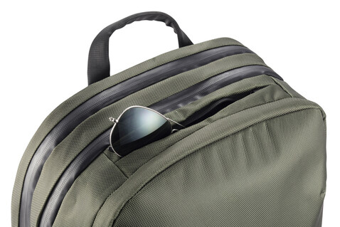 Bobby Explore Rucksack grün, schwarz bedrucken, Art.-Nr. P705.917 Bobby Explore Rucksack grün, schwarz bedrucken, Art.-Nr. P705.917