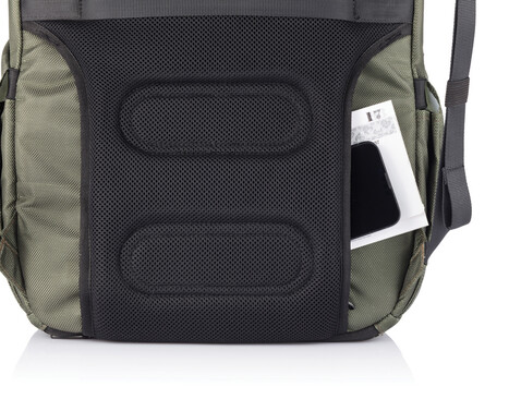 Bobby Explore Rucksack grün, schwarz bedrucken, Art.-Nr. P705.917 Bobby Explore Rucksack grün, schwarz bedrucken, Art.-Nr. P705.917