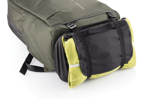 Bobby Explore Rucksack grün, schwarz bedrucken, Art.-Nr. P705.917 Bobby Explore Rucksack grün, schwarz bedrucken, Art.-Nr. P705.917