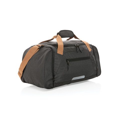 Impact AWARE™ Urban Outdoor Wochenendtasche schwarz bedrucken, Art.-Nr. P707.091 Impact AWARE™ Urban Outdoor Wochenendtasche schwarz bedrucken, Art.-Nr. P707.091