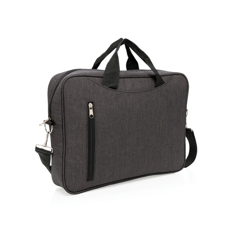 Basic 15” Laptop-Tasche anthrazit bedrucken, Art.-Nr. P730.021