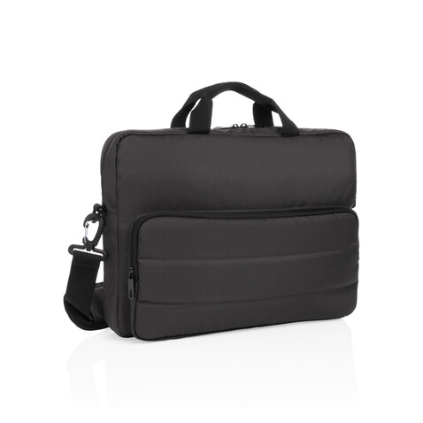 Impact AWARE™ RPET 15,6" Laptop-Tasche schwarz bedrucken, Art.-Nr. P730.041 Impact AWARE™ RPET 15,6" Laptop-Tasche schwarz bedrucken, Art.-Nr. P730.041