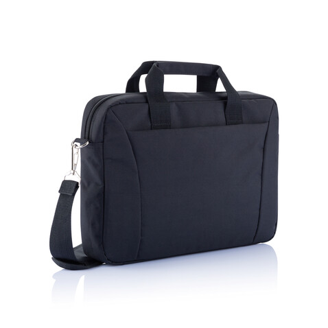 15,4” Messe Laptoptasche, PVC-frei schwarz bedrucken, Art.-Nr. P732.151 15,4” Messe Laptoptasche, PVC-frei schwarz bedrucken, Art.-Nr. P732.151