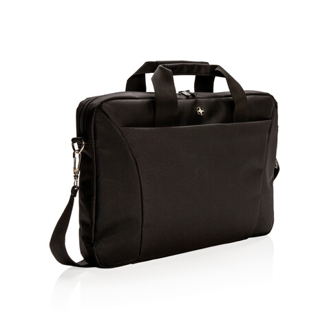 15,4” Laptoptasche schwarz bedrucken, Art.-Nr. P732.210