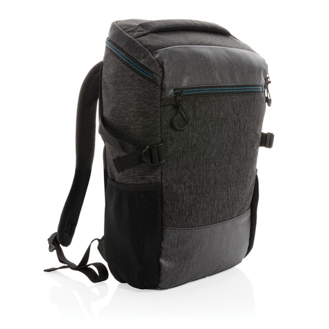 900D Easy Access 15.6" Laptop-Rucksack, PVC-frei schwarz bedrucken, Art.-Nr. P760.071
