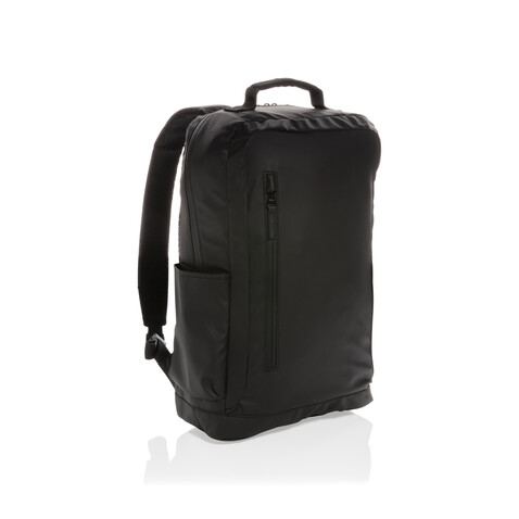 Fashion schwarzer 15.6" Laptop-Rucksack, PVC-frei schwarz bedrucken, Art.-Nr. P760.131