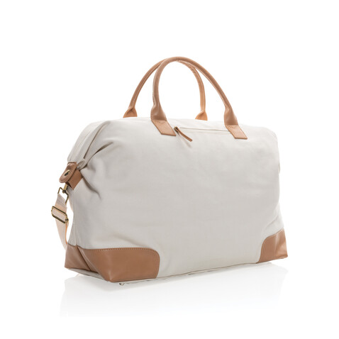 Impact AWARE™ 16 oz. rCanvas große Wochenendtasche off white bedrucken, Art.-Nr. P760.250 Impact AWARE™ 16 oz. rCanvas große Wochenendtasche off white bedrucken, Art.-Nr. P760.250