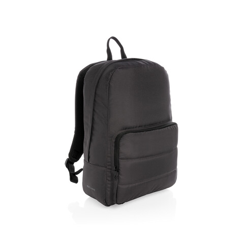 Impact AWARE™ RPET Basic 15,6" Laptop-Rucksack schwarz bedrucken, Art.-Nr. P762.011