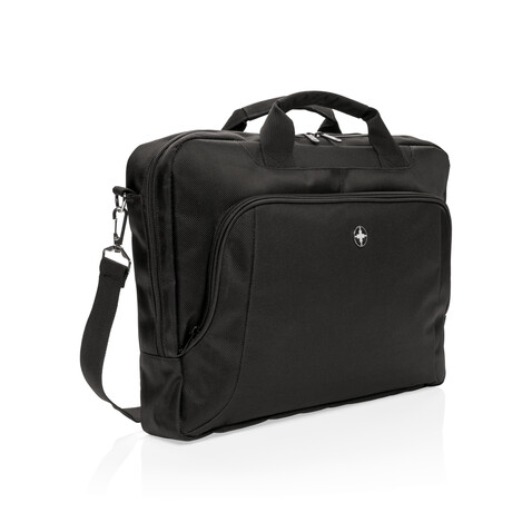 Deluxe 15” Laptop-Tasche schwarz bedrucken, Art.-Nr. P762.090 Deluxe 15” Laptop-Tasche schwarz bedrucken, Art.-Nr. P762.090