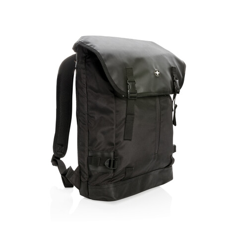 17” Outdoor Laptop Rucksack schwarz bedrucken, Art.-Nr. P762.100