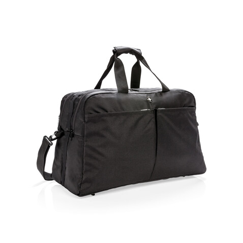 Swiss Peak RFID Wochenendtasche mit Kofferöffnung schwarz bedrucken, Art.-Nr. P762.271 Swiss Peak RFID Wochenendtasche mit Kofferöffnung schwarz bedrucken, Art.-Nr. P762.271