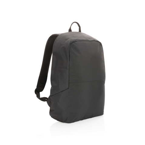 Impact AWARE™ RPET Standard Anti-Diebstahl Rucksack schwarz bedrucken, Art.-Nr. P762.761 Impact AWARE™ RPET Standard Anti-Diebstahl Rucksack schwarz bedrucken, Art.-Nr. P762.761