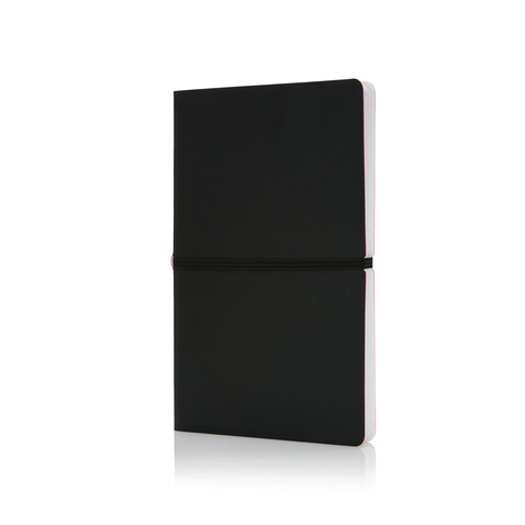 Deluxe Softcover A5 Notizbuch schwarz bedrucken, Art.-Nr. P773.021 Deluxe Softcover A5 Notizbuch schwarz bedrucken, Art.-Nr. P773.021