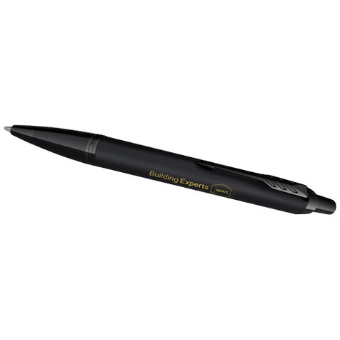 Parker IM achromatisches Kugelschreiber und Tintenroller Set mit Präsentbox (schwarze/blaue Mine), schwarz bedrucken, Art.-Nr. 10782082 Parker IM achromatisches Kugelschreiber und Tintenroller Set mit Präsentbox (schwarze/blaue Mine), schwarz bedrucken, Art.-Nr. 10782082