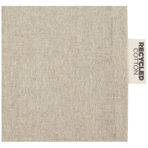 Pheebs 150 g/m² GRS Zuziehbeutel aus Recyclingbaumwolle mittel 1,5 l, heather natur bedrucken, Art.-Nr. 12067106 Pheebs 150 g/m² GRS Zuziehbeutel aus Recyclingbaumwolle mittel 1,5 l, heather natur bedrucken, Art.-Nr. 12067106
