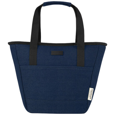 Joey GRS-recycelte Canvas Lunch Kühltasche 6 L für 9 Dosen, navy bedrucken, Art.-Nr. 12067955 Joey GRS-recycelte Canvas Lunch Kühltasche 6 L für 9 Dosen, navy bedrucken, Art.-Nr. 12067955
