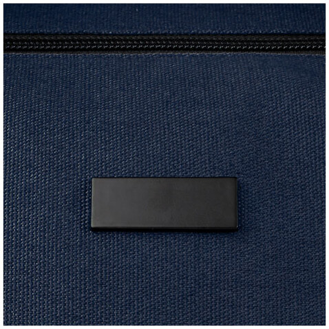 Joey Reisetasche aus GRS recyceltem Canvas 25 L, navy bedrucken, Art.-Nr. 12068155 Joey Reisetasche aus GRS recyceltem Canvas 25 L, navy bedrucken, Art.-Nr. 12068155