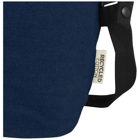 Joey Reisetasche aus GRS recyceltem Canvas 25 L, navy bedrucken, Art.-Nr. 12068155 Joey Reisetasche aus GRS recyceltem Canvas 25 L, navy bedrucken, Art.-Nr. 12068155