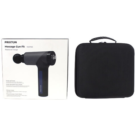 Prixton MGF100 Massagepistole, schwarz bedrucken, Art.-Nr. 2PA07290