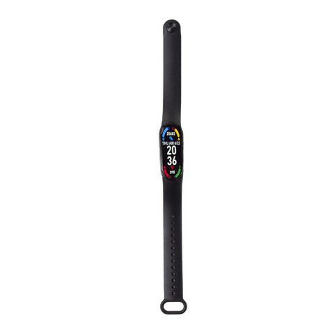 Prixton AT410 Smartband, schwarz bedrucken, Art.-Nr. 2PA14290