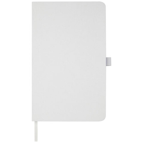 Fabianna Hardcover Notizbuch aus Crush-Papier, weiss bedrucken, Art.-Nr. 10781201