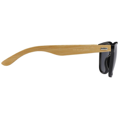 Sun Ray Ocean Bound Sonnenbrille aus Kunststoff und Bambus, natur bedrucken, Art.-Nr. 12703006 Sun Ray Ocean Bound Sonnenbrille aus Kunststoff und Bambus, natur bedrucken, Art.-Nr. 12703006