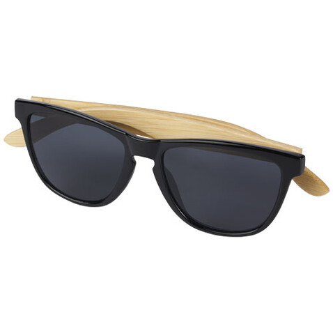 Sun Ray Ocean Bound Sonnenbrille aus Kunststoff und Bambus, natur bedrucken, Art.-Nr. 12703006 Sun Ray Ocean Bound Sonnenbrille aus Kunststoff und Bambus, natur bedrucken, Art.-Nr. 12703006