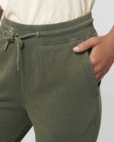 Mover Vintage - Die Garment-Dyed Unisex-Jogginghose - G. Dyed Khaki - XXS bedrucken, Art.-Nr. STBU576C1092S