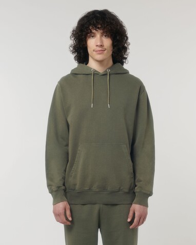 Archer Vintage - Der Garment-Dyed Unisex-Hoodie aus French Terry - G. Dyed Khaki - XXL bedrucken, Art.-Nr. STSU040C1092X Archer Vintage - Der Garment-Dyed Unisex-Hoodie aus French Terry - G. Dyed Khaki - XXL bedrucken, Art.-Nr. STSU040C1092X