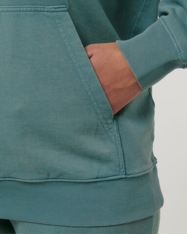Archer Vintage - Der Garment-Dyed Unisex-Hoodie aus French Terry - G. Dyed Hydro - XL bedrucken, Art.-Nr. STSU040C1021X