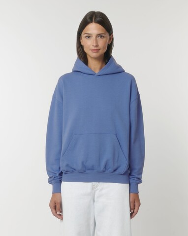 Cooper Dry - Der Boxy Unisex-Hoodie mit trockenem Griff - Bright Blue - XL bedrucken, Art.-Nr. STSU797C0531X