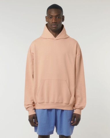 Cooper Dry - Der Boxy Unisex-Hoodie mit trockenem Griff - Fraiche Peche - S bedrucken, Art.-Nr. STSU797C1011S