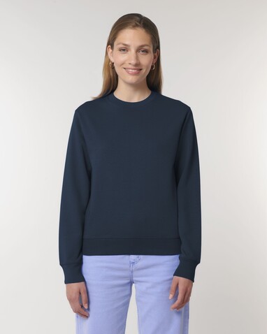 Matcher - Das Rundhals-Unisex-Sweatshirt aus French Terry - French Navy - XS bedrucken, Art.-Nr. STSU799C727XS